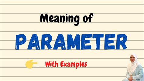 parameter meaning in tagalog